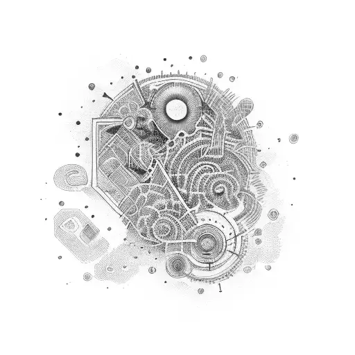 An Insurance Policy Document Transformed Into A Vibrant Abstract Design