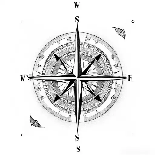 Compass With Cross