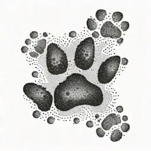 Cat Paw Prints