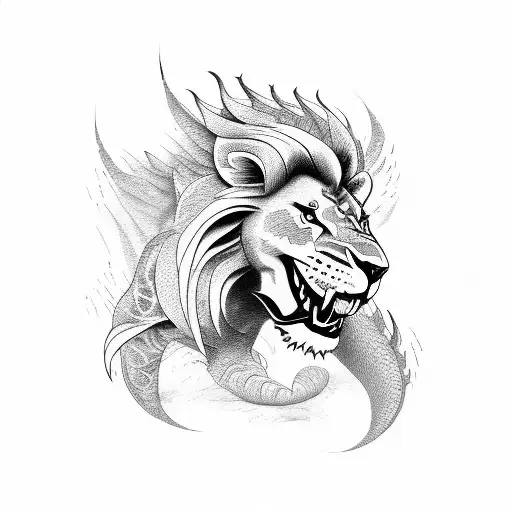 Lion Dragon