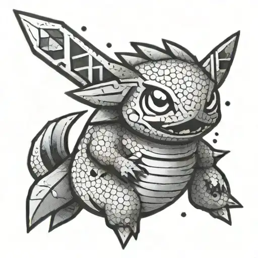 A Pokemon With A Sword