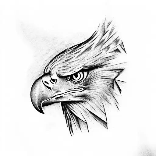 Eagle Head Half Geometric