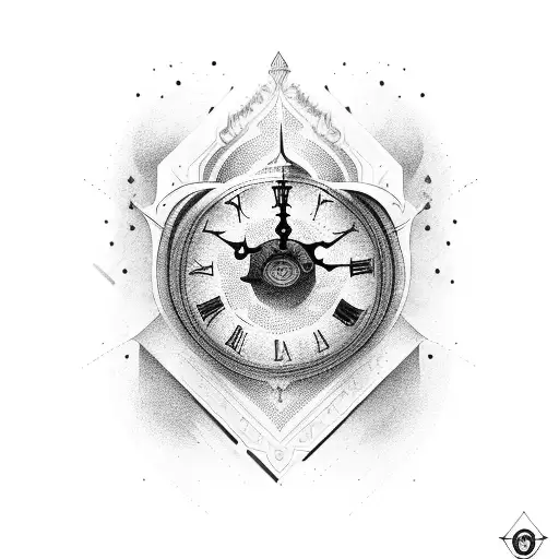 Clock And Ace Of Spades Sleeve
