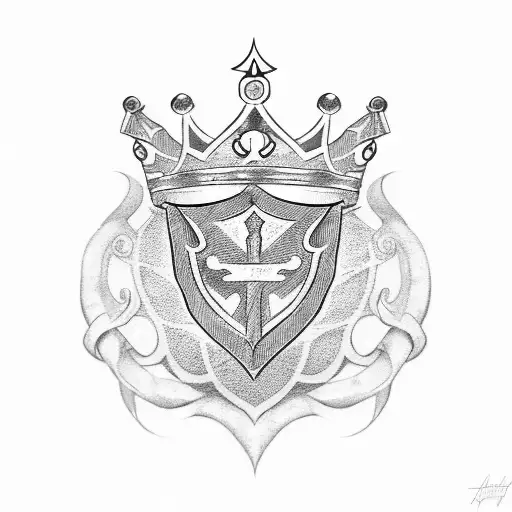 Crown And Shield
