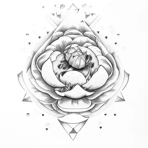 Peonies Calalillies And Dice