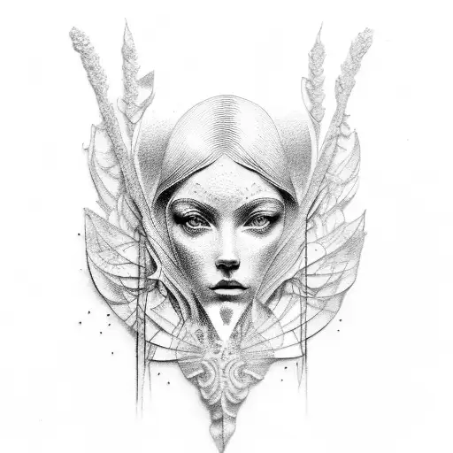 Fine Line Women Greek Sculpture