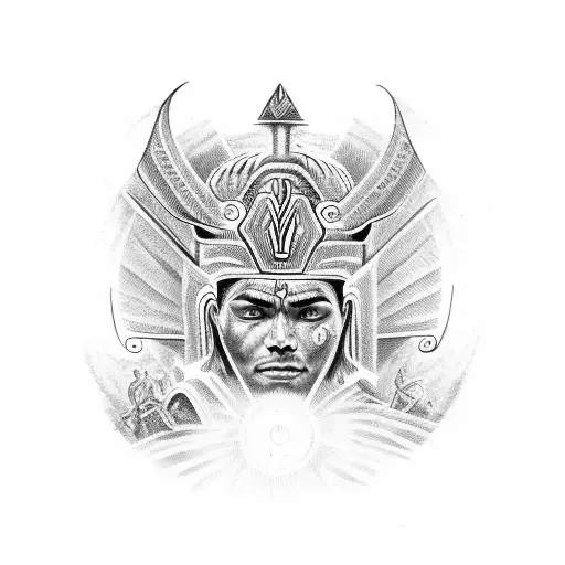 Christian Faith Mayan Warrior