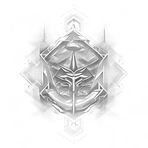 Cursive Tattoo Of The Word 'Transcend'