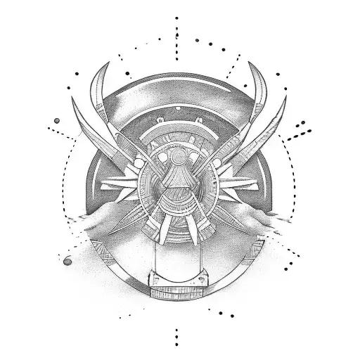 A Simple Line Art Teeter Totter