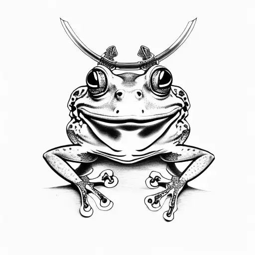 Frog With Katana
