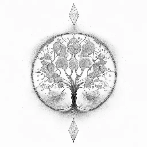 Delicate Tree Of Life
