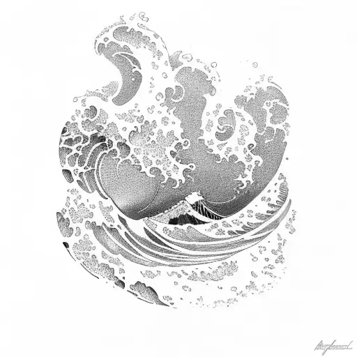 Ocean Wave And Storm