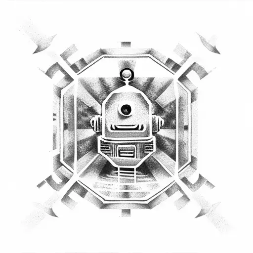 Robot Jesus On The Cross