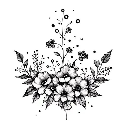 Filler Floral Design Incorporating