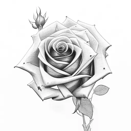 Rose With Text Saying To Each His Own