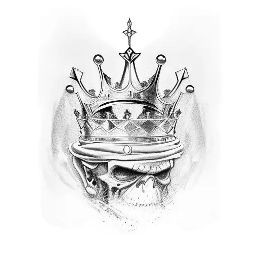 King Crowns Made By Water And Fore