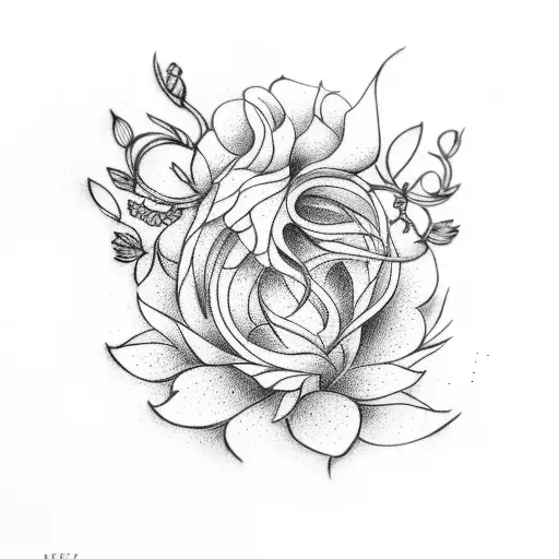 Floral Ankle Bracelet