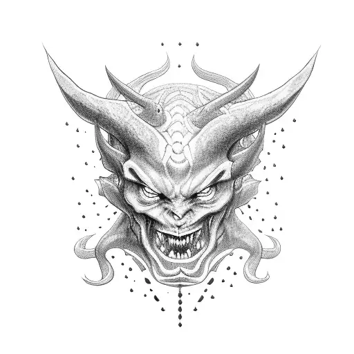 Demon Takes Care Of A Child