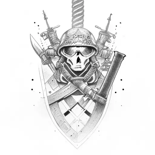 Soldier Attack Sword