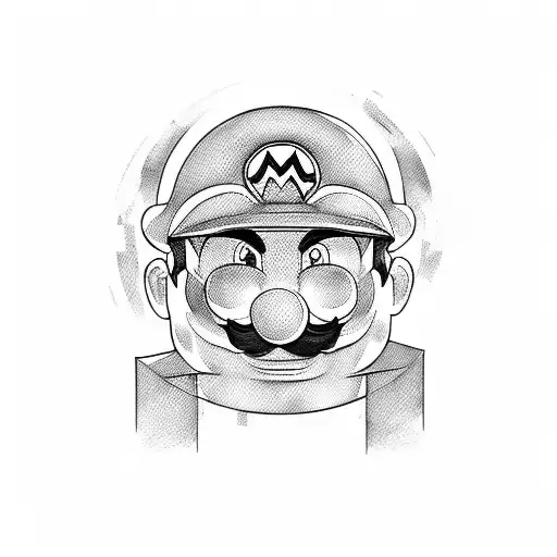 Super Mario 3 With Mf Doom Mask