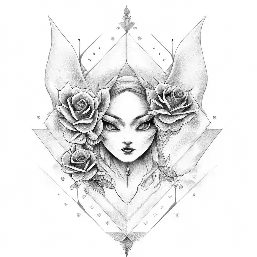 Rose Clouds Wings Time Clock