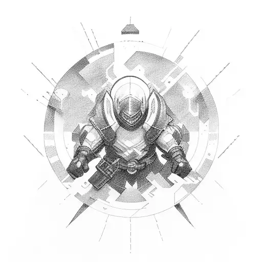 An Action-packed Gaming Scene With A Web Developer As The Hero