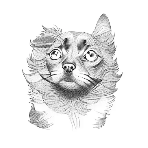 Dachshund And Black Cat Guns