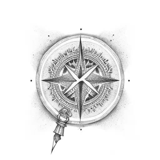 Armband With Pheonix And Compass