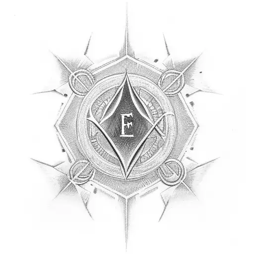 Fire Ice Math Initials