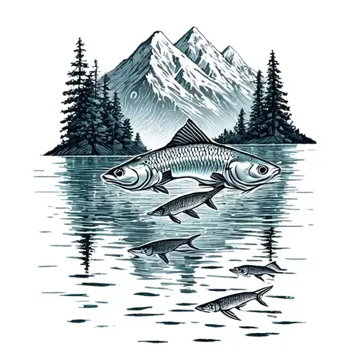 Water Colorado Mountains Fish Swimming