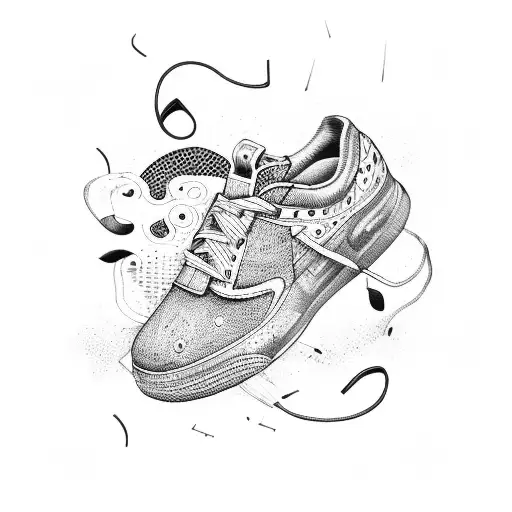 Car Sneakers And Music