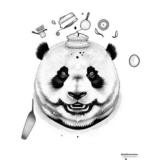 Panda Cooking A Supernatural Feast