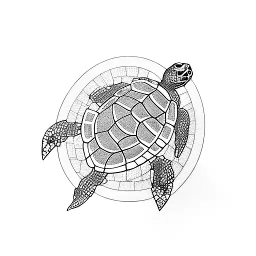 Turtle Playing Chess