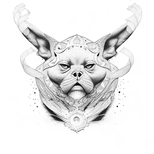 Gangster Behind The Neck Around The Ear