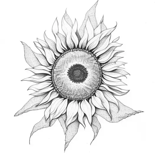 Sunflower With A Poem