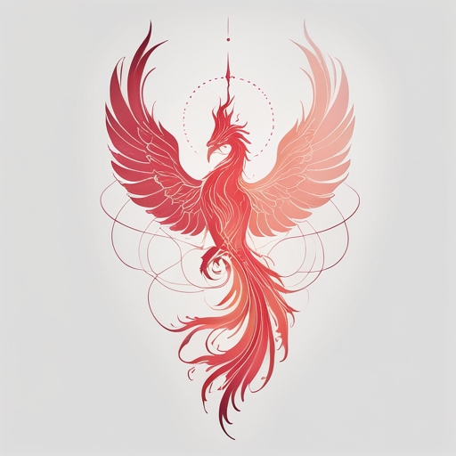 Crimson Light of the Phoenix Tattoo idea