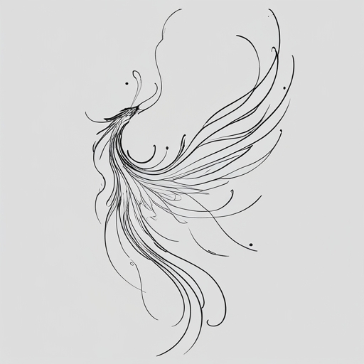 Silver Phoenix’s Path Tattoo idea