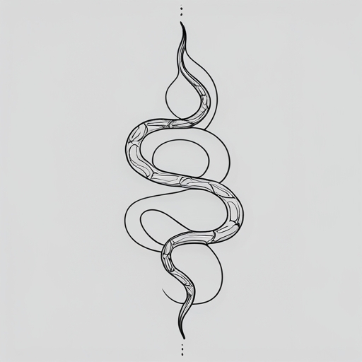 Tears of the Eternal Serpent’s Call Tattoo idea