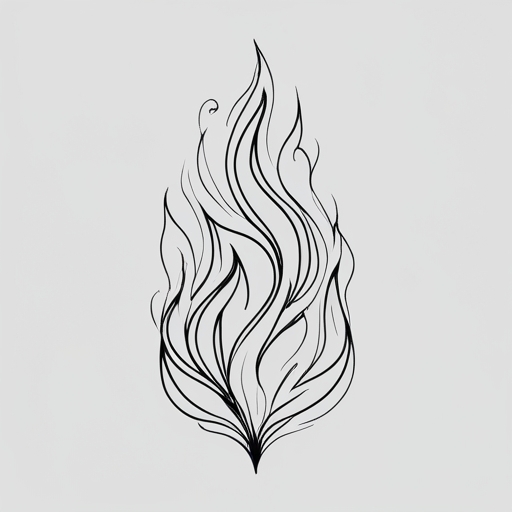 Soul’s Awakening Fire Tattoo idea