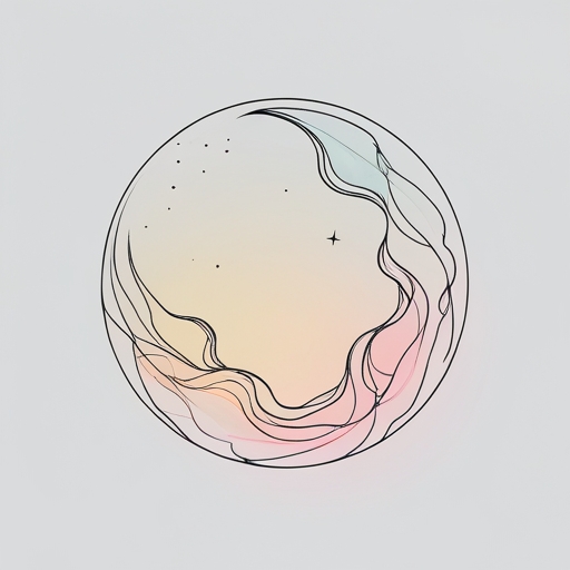 Soul’s Silent Flame of the Moon Tattoo idea