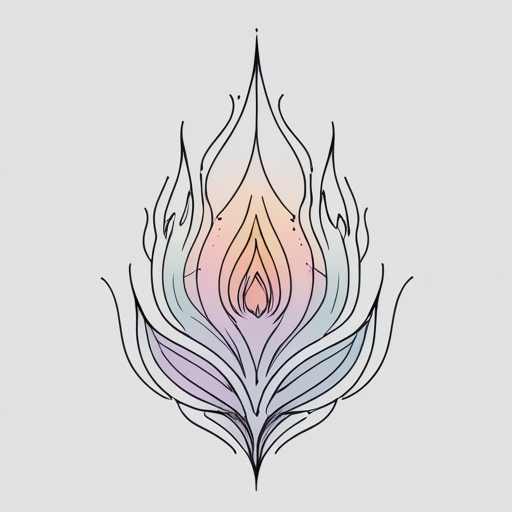 Tears of the Sacred Flame Tattoo idea
