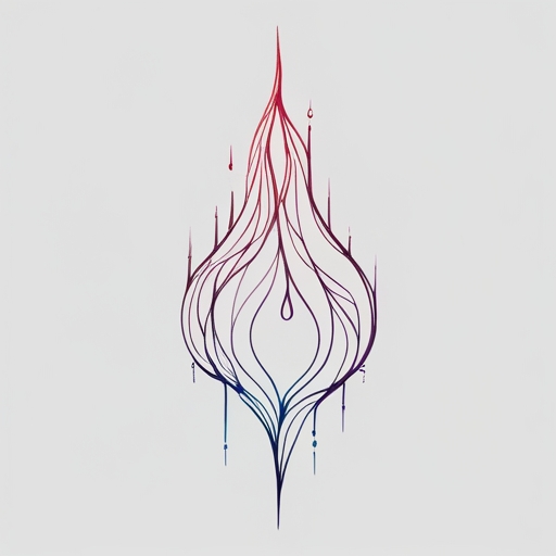 Crimson Tears of Time Tattoo idea