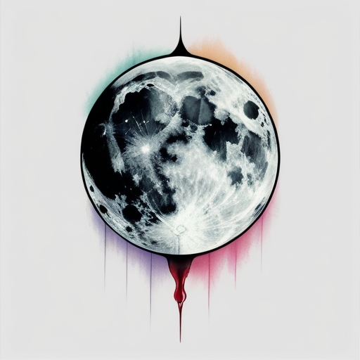 Blood of the Moon Tattoo idea