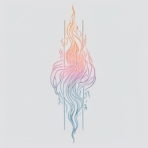 Sacred Firestorm of Time Tattoo idea