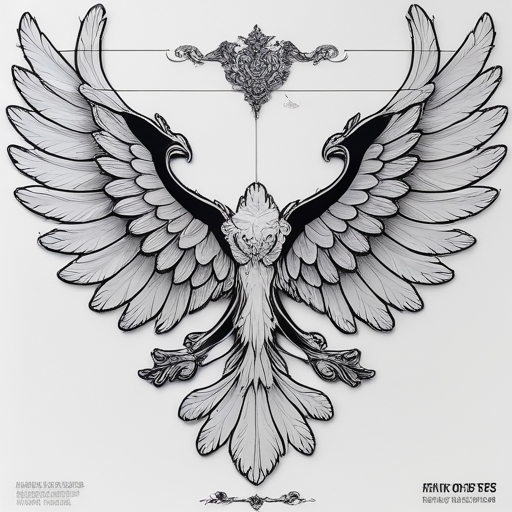 Vengeful Wings of Fate Tattoo idea