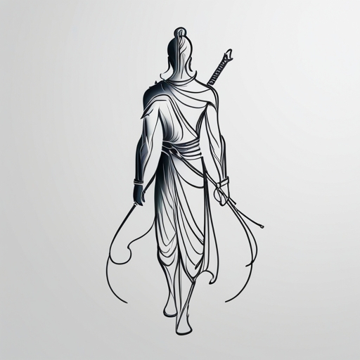 Path of the Warrior Tattoo idea
