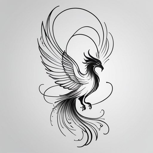 Whispers of Eternal Phoenix’s Call Tattoo idea