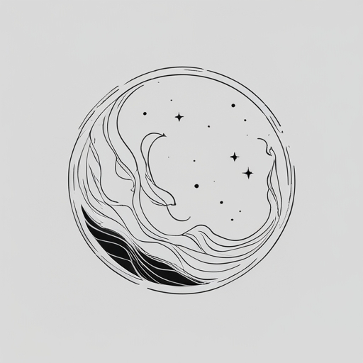 Moon’s Fire of Rebirth Tattoo idea