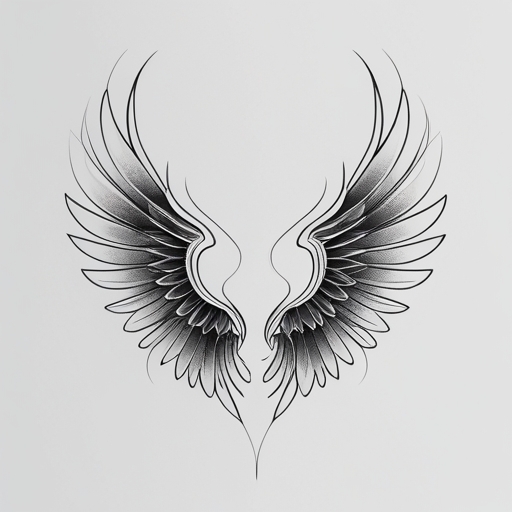 Vengeful Wings of Fate Tattoo idea