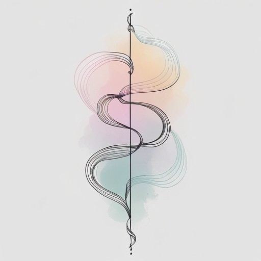 Whispers of the Eternal Path of Fate Tattoo idea